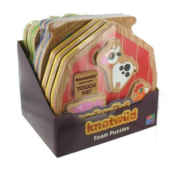 Pěnov&eacute; puzzle se zv&iacute;ř&aacute;tky pro batolata (8 ks)