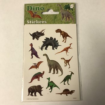 ARCHY SAMOLEPEK: DINOSAURUS, 16 x 9 cm (10 ks)