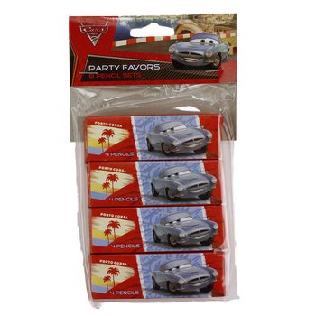 Pastelky Disney Cars - Sada 4 ks v Krabičce (48 ks)