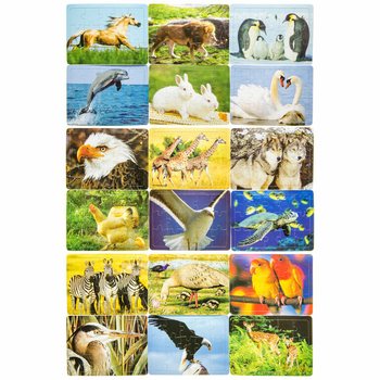 MIX Malé Puzzle Zvířátka (72 ks)