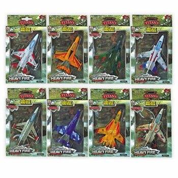 Kovov&aacute; Letadla F16 Die-Cast (6 ks)