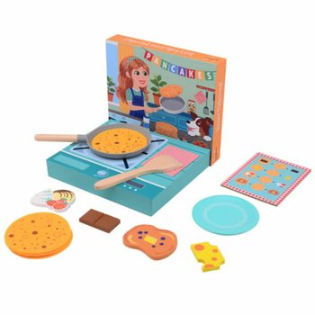 JOUECO - Dřevěný set na palačinky - Vhodné pro děti od 3 let (1 ks)
