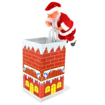 SANTA CLAUS LEZE DO KOM&Iacute;NA (2 ks)