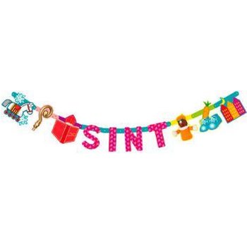 Girlanda Sinterklaas a Piet - D&eacute;lka 1,5 m (12 ks)