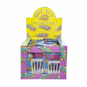 Samonafukovac&iacute; p&aacute;lka - Superhrdina BOOM! - 49x13cm - Display (48 ks)