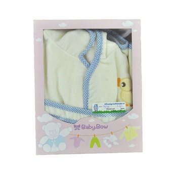 Dětsk&yacute; Župan BABY BOW Žlut&yacute; / Modr&yacute;