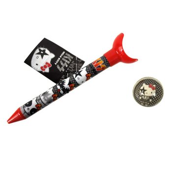 HELLO KITTY - KULIČKOV&Eacute; PERO A SK&Aacute;KAC&Iacute; M&Iacute;ČEK 2 V 1 - ČERVEN&Eacute; (24 ks)