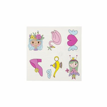 Fun Tattoo - Princezny (96 kusů)