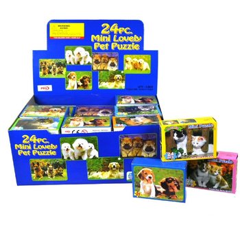 ROZTOMIL&Eacute; PUZZLE SE ZV&Iacute;Ř&Aacute;TKY (36 ks)