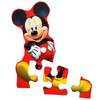 Disney Mickey Mouse Clubhouse dřevěn&eacute; puzzle v displeji (12 ks)