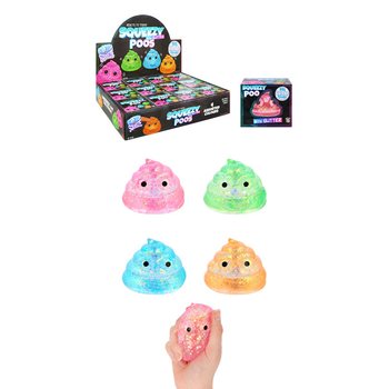 MAČKAC&Iacute; HOV&Iacute;NKO SQUEEZE - TŘPYTIV&Yacute; SUGAR GEL - MIX BAREV - V DISPLAYI (12 ks)