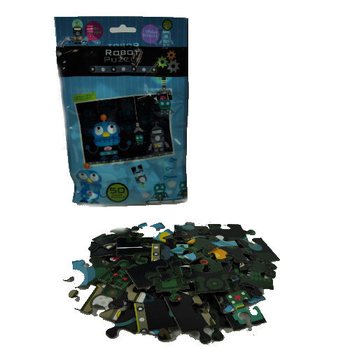 ROBOT PUZZLE, 50 d&iacute;lků (36 ks)