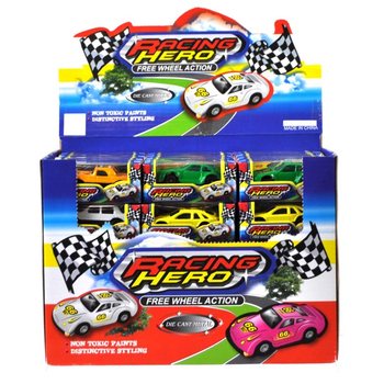 Kovov&aacute; aut&iacute;čka Die-Cast v displeji (60 ks)