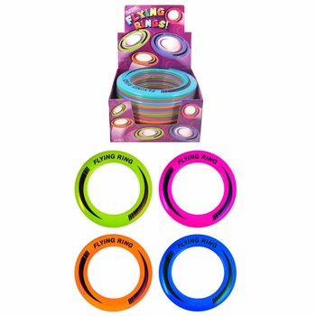 L&eacute;taj&iacute;c&iacute; tal&iacute;ř / Frisbee Ring &Oslash; 25 cm - V Displayi (24 ks)
