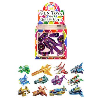 3D Puzzle Vesmírná Vozidla v Displeji (60 ks)