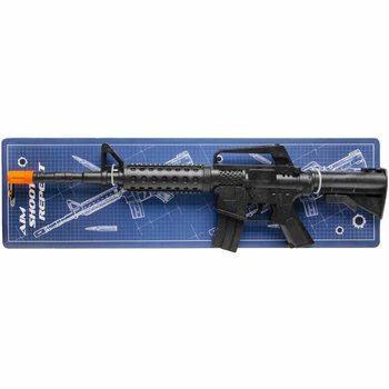 Samopal M16 s řehtačkou na kartě (6 kusů)