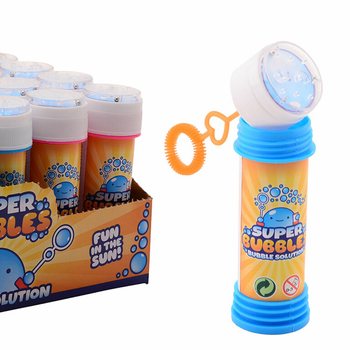 AQUA FUN - BUBLIFUK, 60ML S HLAVOLAMEM V DISPLEJI (24 ks)