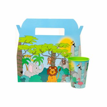 MENU BOX JUNGLE - 22,5 x 12 x 9,5 cm (24 ks)