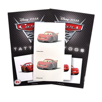 TETOVAC&Iacute; N&Aacute;LEPKY DISNEY CARS 2 (50 ks)