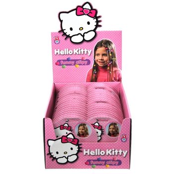HELLO KITTY FUNNY SPONKY DO VLASŮ V DISPLEJI (35 ks)
