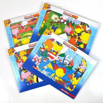 Velk&eacute; 15d&iacute;ln&eacute; Puzzle - Motiv Medv&iacute;dek (12 ks)
