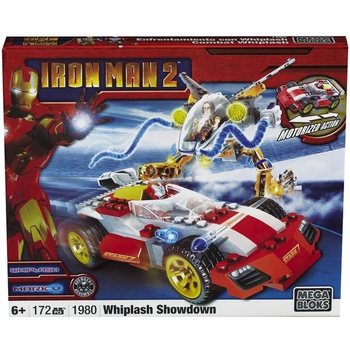 MEGA BLOKS Iron Man 2 Whiplash Showdown Stavebnice - 1980