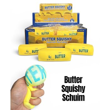 RAGE - SQUISHY BUTTER / M&Aacute;SLO - PĚNOV&Aacute; V&Yacute;PLŇ - SLOW RISING - 11x4x4 cm - V DISPLAYI (12 ks)