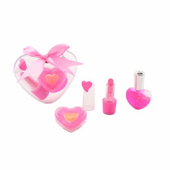 3d&iacute;ln&aacute; dětsk&aacute; make-up sada Bella ve tvaru srdce v displeji (18 ks)