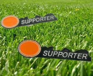 Fotbalov&yacute; Odznak Fanou&scaron;ka Oranžov&yacute; (12 ks)