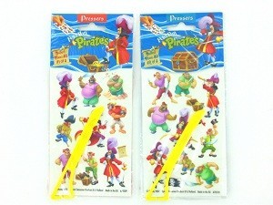 PROTLAČOVAC&Iacute; OBR&Aacute;ZKY / SAMOLEPKY DISNEY PETER PAN (24 ks)