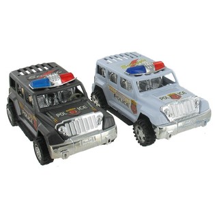 POLICEJN&Iacute; JEEP S SETRVAČN&Iacute;KEM (12ks)