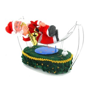 SANTA CLAUS SE SAXOFONEM V HOUPACÍ SÍTI (2 ks)
