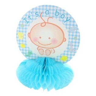 STOLN&Iacute; DEKORACE K NAROZEN&Iacute; - BABY BLUE (8 ks)