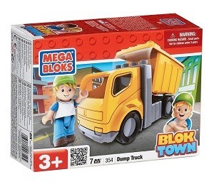 Skl&aacute;pěc&iacute; auto Mega Bloks Blok Town - 354 (2 ks)