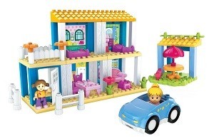 MegaBloks Blok Town House - 7132 (62 d&iacute;lků)