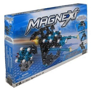 MEGABLOKS MAGNEXT SPACE MISSION JET - 29332 Magnetick&aacute; Stavebnice