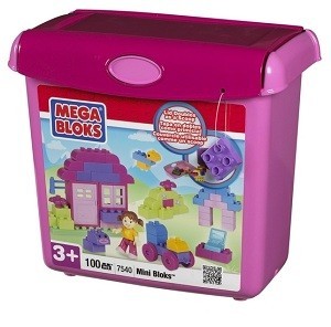 MEGABLOKS MINI BLOKS - 7540 Stavebnice (100 d&iacute;lků)