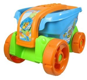 Voz&iacute;k s kostkami Mega Bloks Fill 'n Dump Wagon (654)