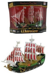 Pir&aacute;tsk&aacute; loď hračka se světlem a zvukem (2 ks) | {$companyname}