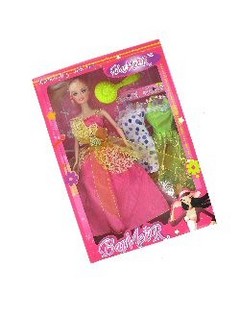 BEAUTY SET sada s panenkou (2 ks)
