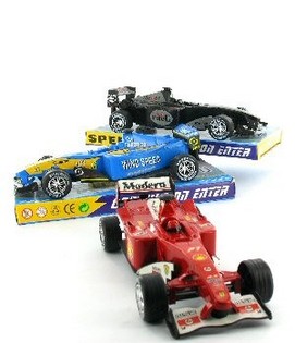 F-1 Z&Aacute;VODN&Iacute; AUTO NA BLISTRU (12 ks)