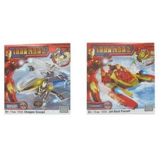 MEGABLOKS Iron Man 2 Vozidlo a Figurka