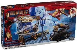 HERN&Iacute; SADA MEGABLOKS IRON MAN 2 STARK EXPO