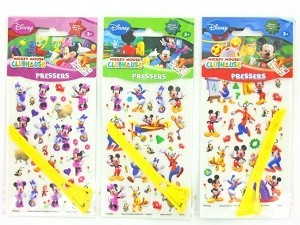 DISNEY MICKEY MOUSE OBTISKY / SAMOLEPKY (24ks)
