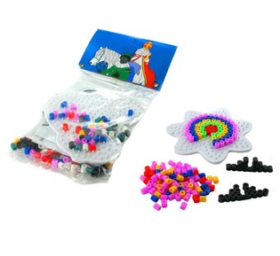 Zažehlovací korálky Svatý Mikuláš / Sinterklaas (21 ks)