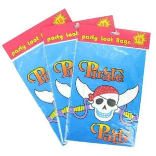 10 NAROZENINOV&Yacute;CH S&Aacute;ČKŮ - PIRATE PARTY (6 sad)