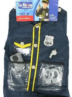 Policejn&iacute; Kost&yacute;m s Doplňky