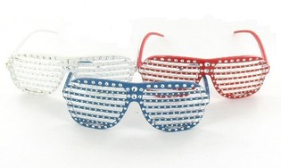 Br&yacute;le Shutter Shades s Bling Bling (10 ks)