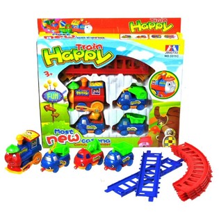 HRAČK&Aacute;ŘSK&Yacute; VL&Aacute;ČEK S KOLEJEMI (2 ks)
