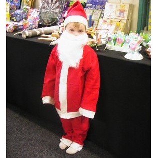 V&aacute;nočn&iacute; Kost&yacute;m Mikul&aacute;&scaron; / Santa pro Děti | 4-d&iacute;ln&yacute;